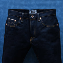 Load image into Gallery viewer, Nightbreak 22oz Unsanforized Deep Indigo x Black