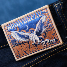 Load image into Gallery viewer, Nightbreak 22oz Unsanforized Deep Indigo x Black