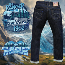 Load image into Gallery viewer, The Ranger 19oz Unsanforized Deep Indigo